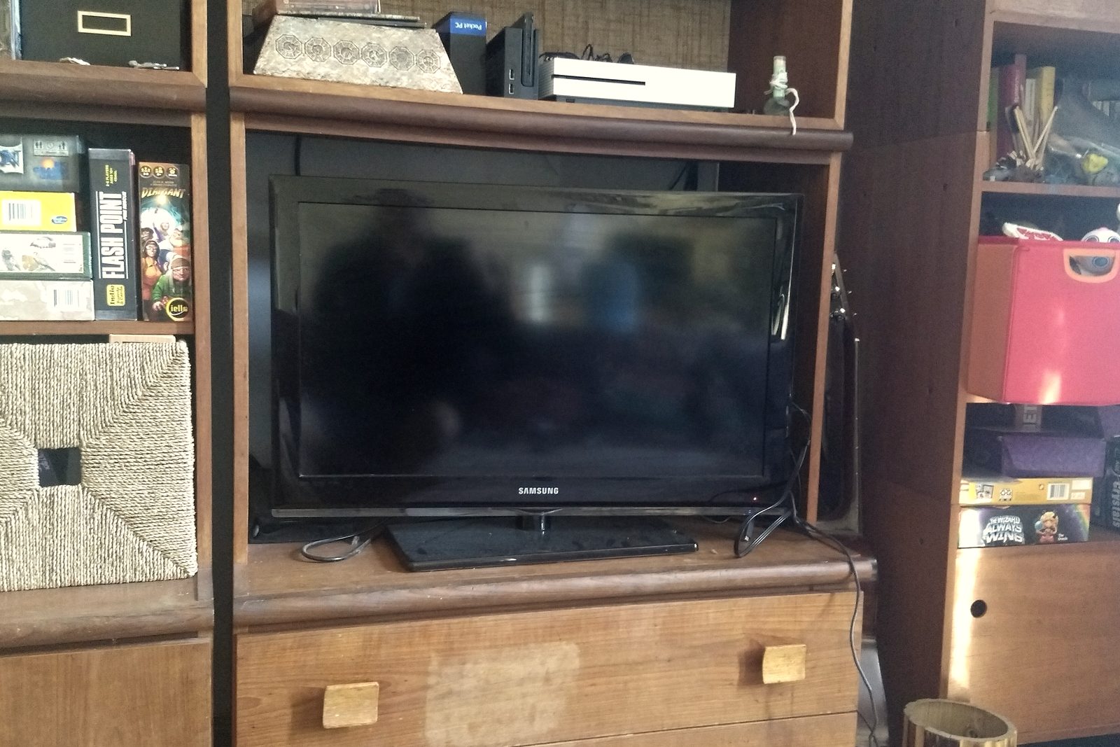A television screen